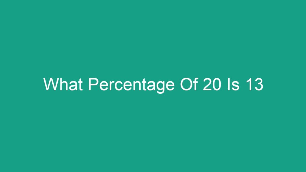 what-percentage-of-20-is-13-android62