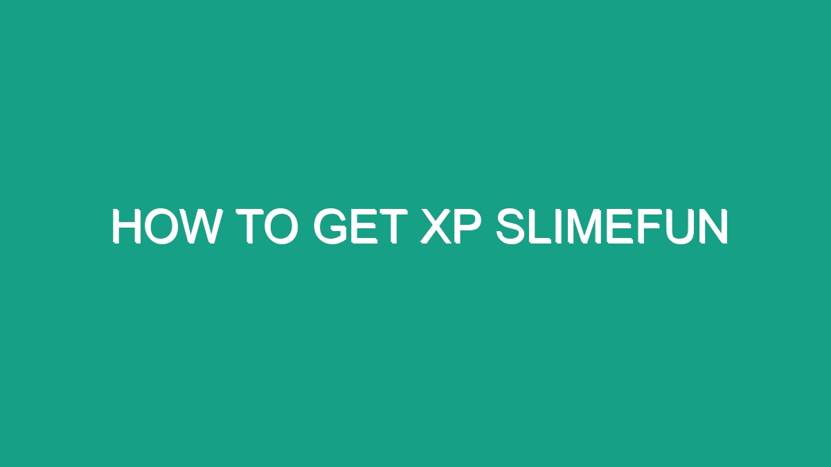 How To Get Xp Slimefun - Android62