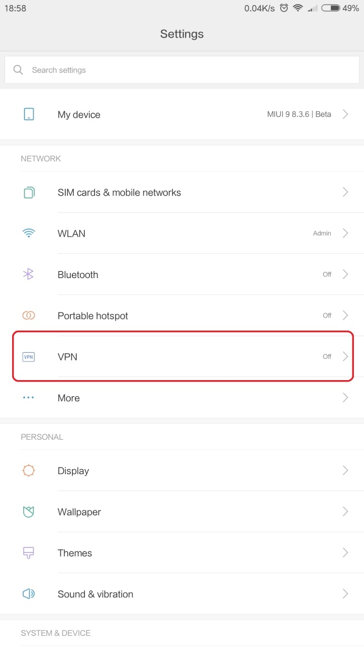 Cara Menggunakan VPN di Xiaomi MIUI Dengan Mudah Terbaru