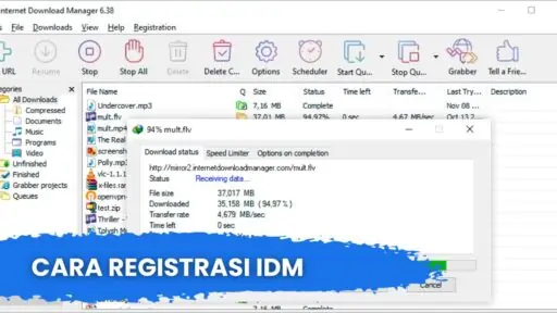 Cara Registrasi IDM