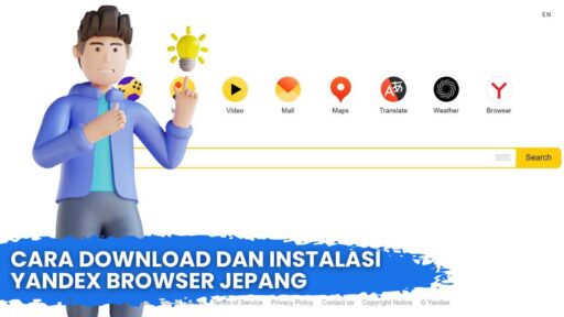 Cara Download dan Instalasi Yandex Browser Jepang