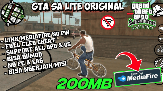 Gta Sa Lite Mod Apk Download 200mb Obb Terbaru Android62